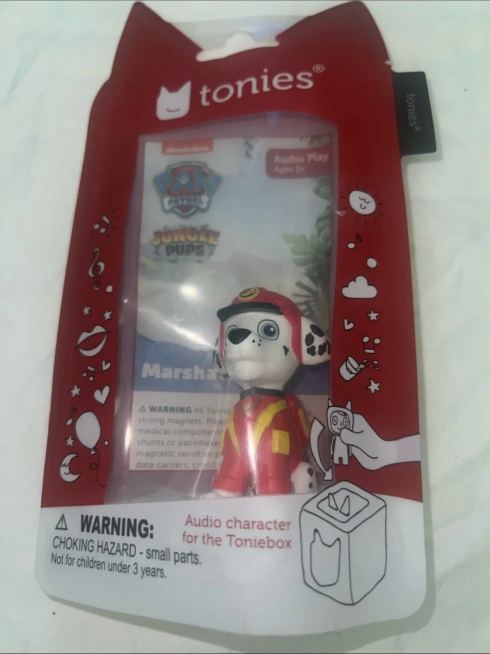 Tonies Marshall Firefighter Audio Figure - Red